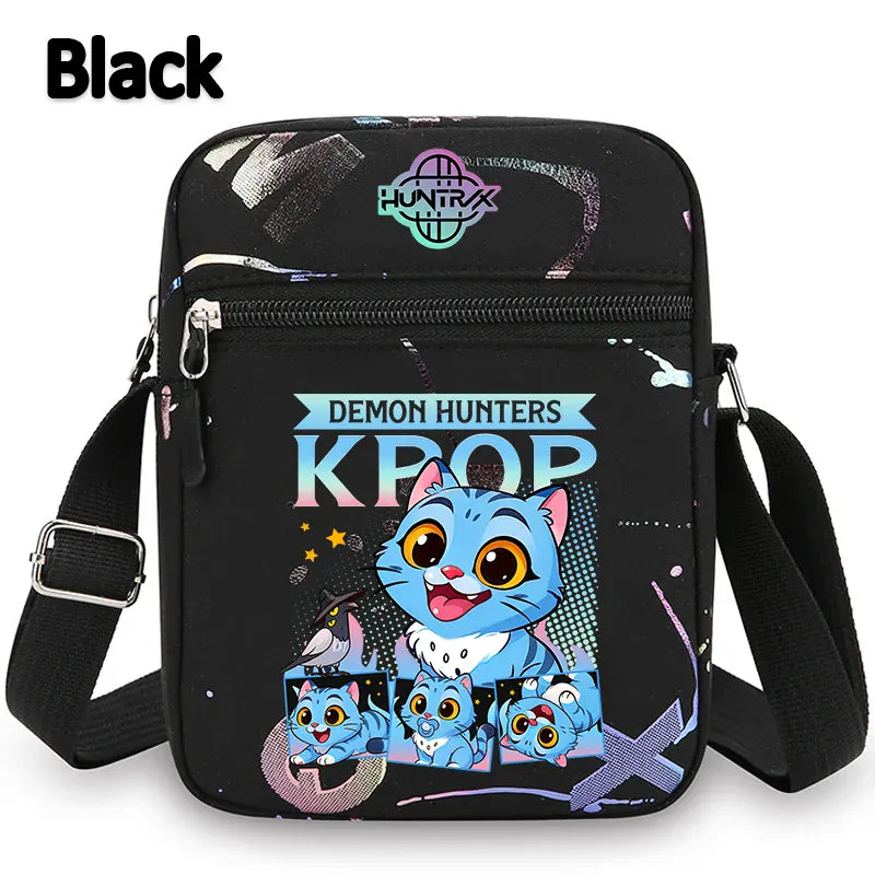 kpop Demon Hunters crossbody phone bag HUNTRX single shoulder pouch k-pop Rumi Huntrix coin wallet purse k pop Warriors Handbag kpop Demon Hunters crossbody phone bag HUNTRX single shoulder pouch k-pop Rumi Huntrix coin wallet purse k pop Warriors Handbag