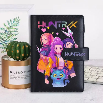 KPop Demon Hunters Mira Derpy Mystery Saja Anime Merchandise Cartoon Lovely Notebook for Boys and Girls Work and Life Journal KPop Demon Hunters Mira Derpy Mystery Saja Anime Merchandise Cartoon Lovely Notebook for Boys and Girls Work and Life Journal