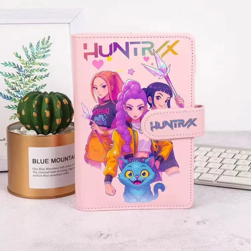 KPop Demon Hunters Mira Derpy Mystery Saja Anime Merchandise Cartoon Lovely Notebook for Boys and Girls Work and Life Journal KPop Demon Hunters Mira Derpy Mystery Saja Anime Merchandise Cartoon Lovely Notebook for Boys and Girls Work and Life Journal
