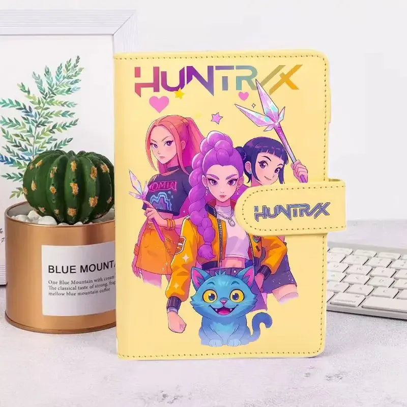 KPop Demon Hunters Mira Derpy Mystery Saja Anime Merchandise Cartoon Lovely Notebook for Boys and Girls Work and Life Journal KPop Demon Hunters Mira Derpy Mystery Saja Anime Merchandise Cartoon Lovely Notebook for Boys and Girls Work and Life Journal