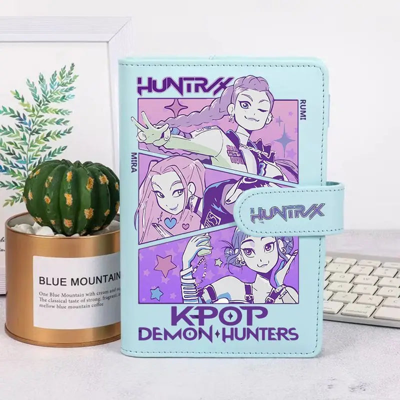 KPop Demon Hunters Mira Derpy Mystery Saja Anime Merchandise Cartoon Lovely Notebook for Boys and Girls Work and Life Journal KPop Demon Hunters Mira Derpy Mystery Saja Anime Merchandise Cartoon Lovely Notebook for Boys and Girls Work and Life Journal