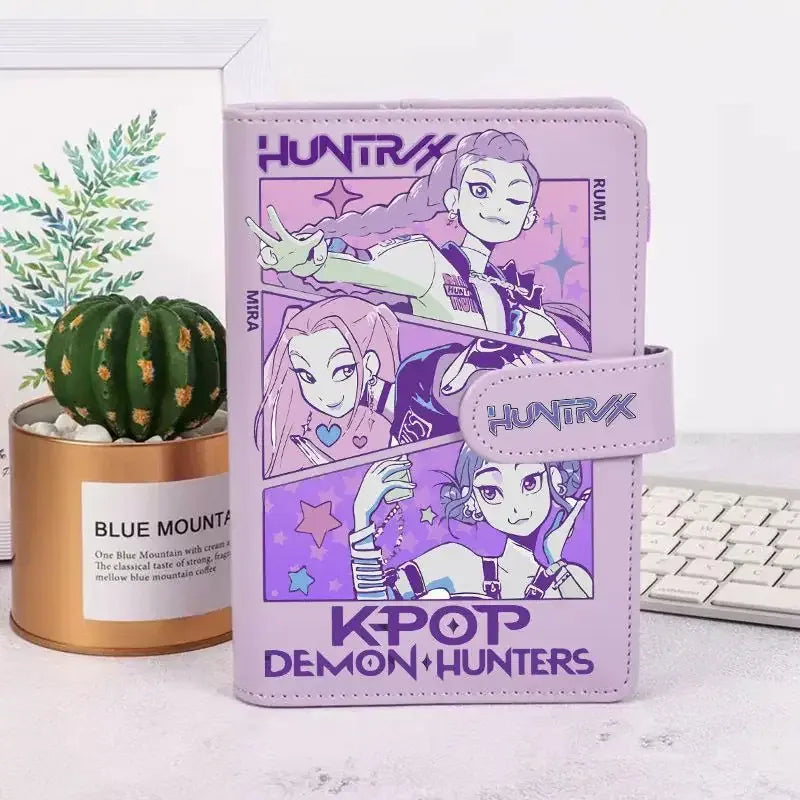 KPop Demon Hunters Mira Derpy Mystery Saja Anime Merchandise Cartoon Lovely Notebook for Boys and Girls Work and Life Journal KPop Demon Hunters Mira Derpy Mystery Saja Anime Merchandise Cartoon Lovely Notebook for Boys and Girls Work and Life Journal
