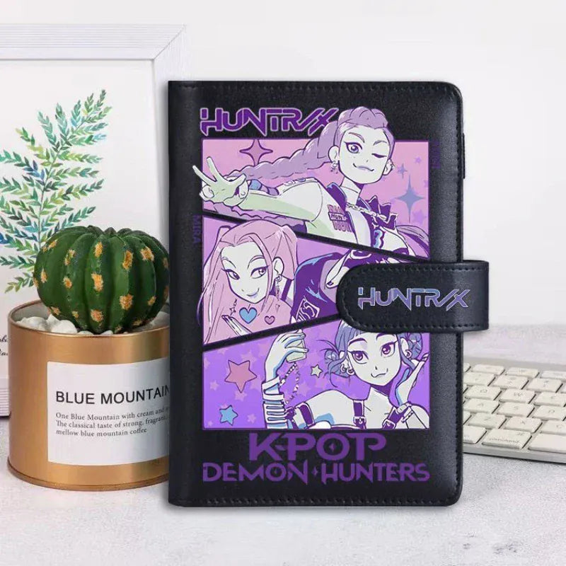 KPop Demon Hunters Mira Derpy Mystery Saja Anime Merchandise Cartoon Lovely Notebook for Boys and Girls Work and Life Journal KPop Demon Hunters Mira Derpy Mystery Saja Anime Merchandise Cartoon Lovely Notebook for Boys and Girls Work and Life Journal