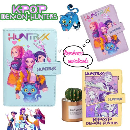 KPop Demon Hunters Mira Derpy Mystery Saja Anime Merchandise Cartoon Lovely Notebook for Boys and Girls Work and Life Journal KPop Demon Hunters Mira Derpy Mystery Saja Anime Merchandise Cartoon Lovely Notebook for Boys and Girls Work and Life Journal