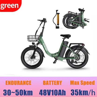 L20  E-Bike 750W motor 48V10AH folding mountain Electric Bicycle Mechanical brake 20*3-inch tire urban commuting Electric  Bike L20  E-Bike 750W motor 48V10AH folding mountain Electric Bicycle Mechanical brake 20*3-inch tire urban commuting Electric  Bike