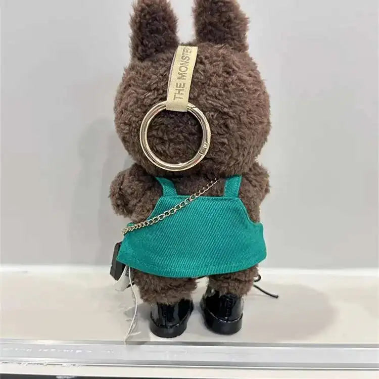 Labubu 17cm Doll's Clothes The Monsters Outfit Accessories Clothing Cartoon Green Coffee Dress Shoes Labubu 17cm Doll's Clothes The Monsters Outfit Accessories Clothing Cartoon Green Coffee Dress Shoes