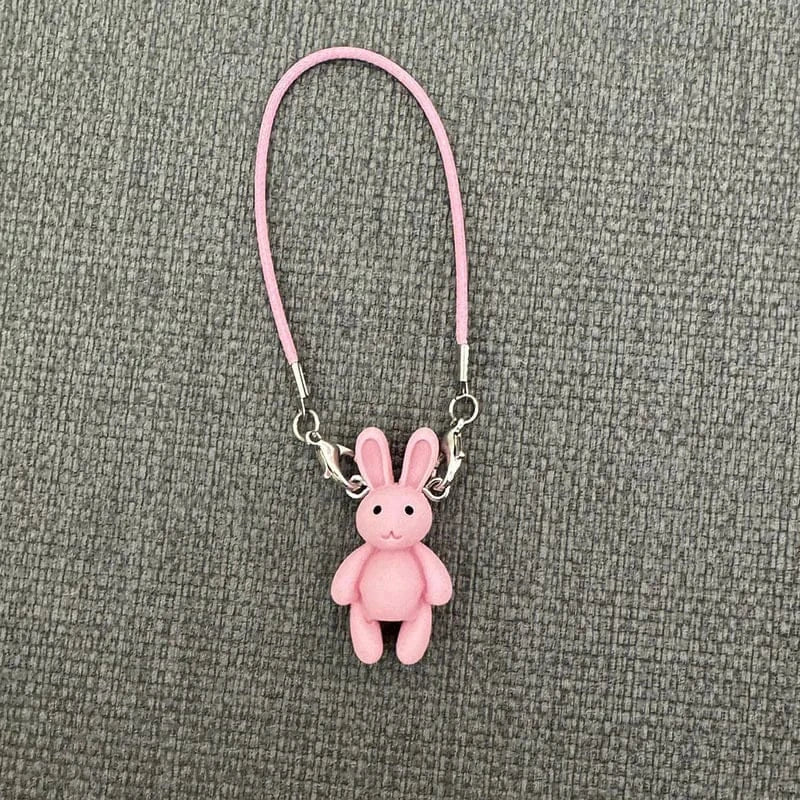 Labubu Accessories Cute Cartoon Rabbit Anti Loss Keychain Creative Pendant Cartoon Phone Rope Hanging Decoration New Rabbit Labubu Accessories Cute Cartoon Rabbit Anti Loss Keychain Creative Pendant Cartoon Phone Rope Hanging Decoration New Rabbit