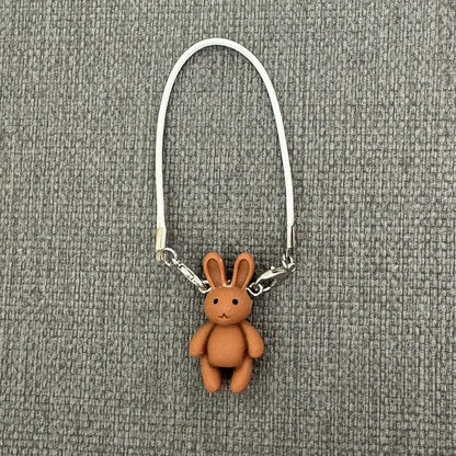 Labubu Accessories Cute Cartoon Rabbit Anti Loss Keychain Creative Pendant Cartoon Phone Rope Hanging Decoration New Rabbit Labubu Accessories Cute Cartoon Rabbit Anti Loss Keychain Creative Pendant Cartoon Phone Rope Hanging Decoration New Rabbit