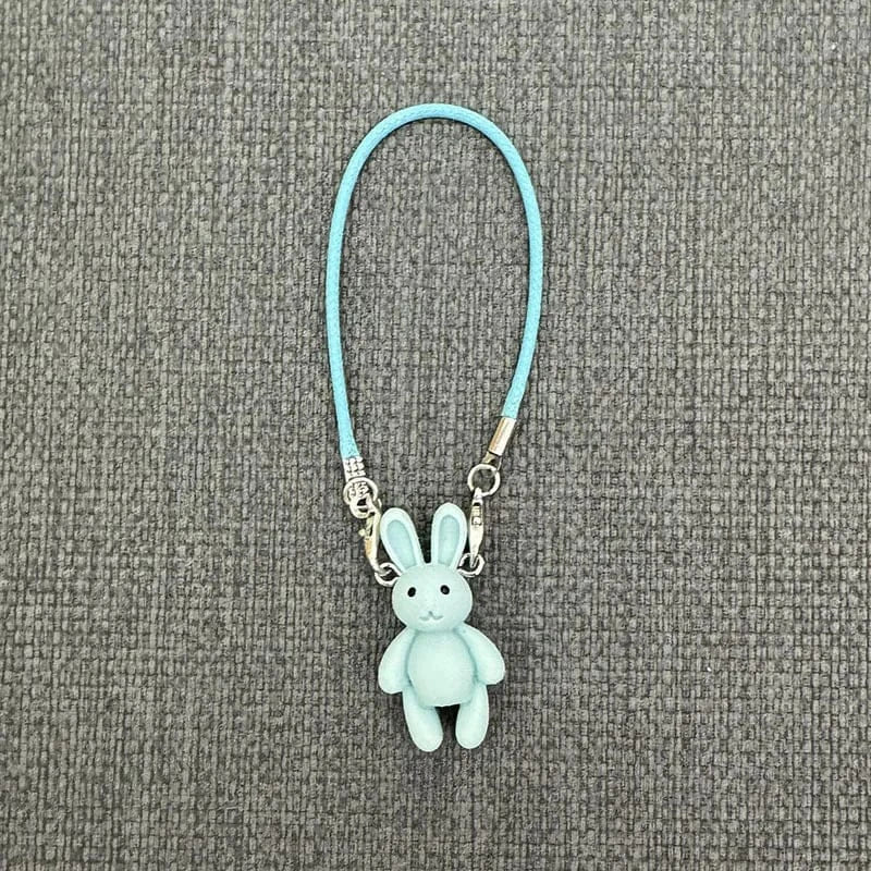 Labubu Accessories Cute Cartoon Rabbit Anti Loss Keychain Creative Pendant Cartoon Phone Rope Hanging Decoration New Rabbit Labubu Accessories Cute Cartoon Rabbit Anti Loss Keychain Creative Pendant Cartoon Phone Rope Hanging Decoration New Rabbit