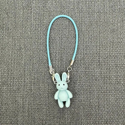 Labubu Accessories Cute Cartoon Rabbit Anti Loss Keychain Creative Pendant Cartoon Phone Rope Hanging Decoration New Rabbit Labubu Accessories Cute Cartoon Rabbit Anti Loss Keychain Creative Pendant Cartoon Phone Rope Hanging Decoration New Rabbit