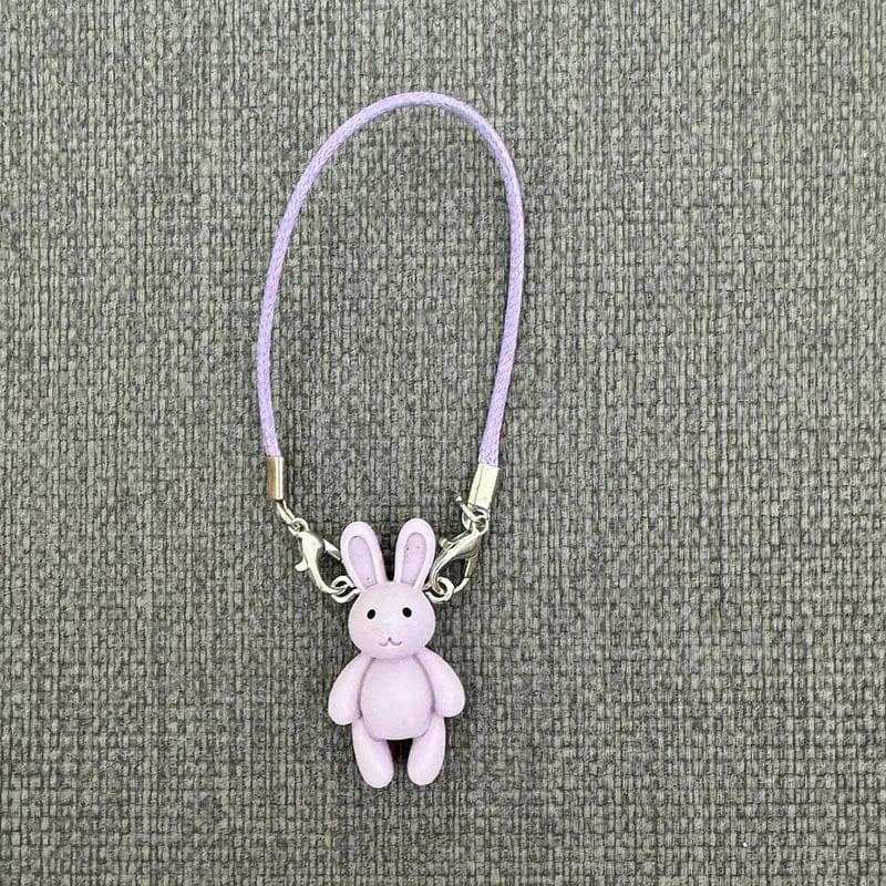 Labubu Accessories Cute Cartoon Rabbit Anti Loss Keychain Creative Pendant Cartoon Phone Rope Hanging Decoration New Rabbit Labubu Accessories Cute Cartoon Rabbit Anti Loss Keychain Creative Pendant Cartoon Phone Rope Hanging Decoration New Rabbit