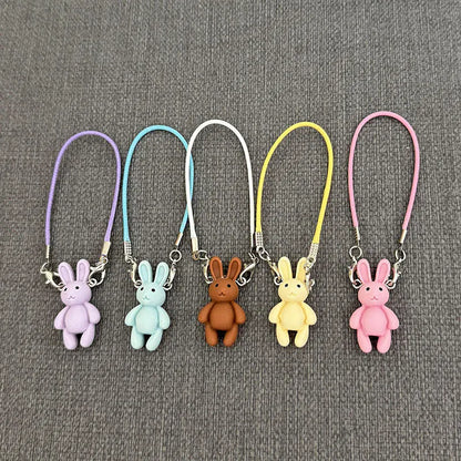 Labubu Accessories Cute Cartoon Rabbit Anti Loss Keychain Creative Pendant Cartoon Phone Rope Hanging Decoration New Rabbit Labubu Accessories Cute Cartoon Rabbit Anti Loss Keychain Creative Pendant Cartoon Phone Rope Hanging Decoration New Rabbit