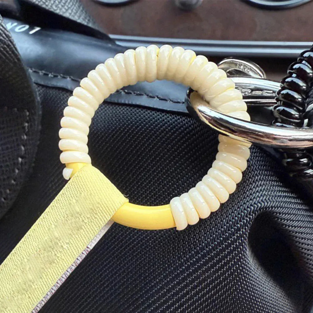 Labubu Anti Fall Protection Silicone Rope Keychain Transparent Winding Fixed Anti Fall Labubu Anti Fall Protection Silicone Rope Keychain Transparent Winding Fixed Anti Fall