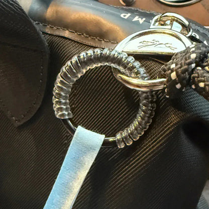 Labubu Anti Fall Protection Silicone Rope Keychain Transparent Winding Fixed Anti Fall Labubu Anti Fall Protection Silicone Rope Keychain Transparent Winding Fixed Anti Fall