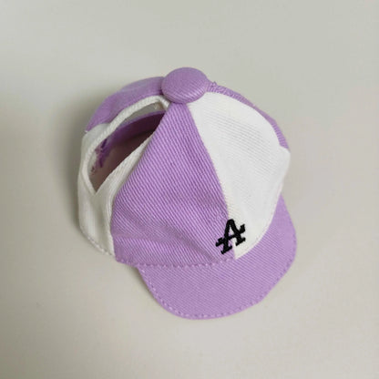 Labubu baseball hat for 15cm 17cm Labubu V1 V2 V3 Doll  accessories Labubu baseball hat for 15cm 17cm Labubu V1 V2 V3 Doll  accessories
