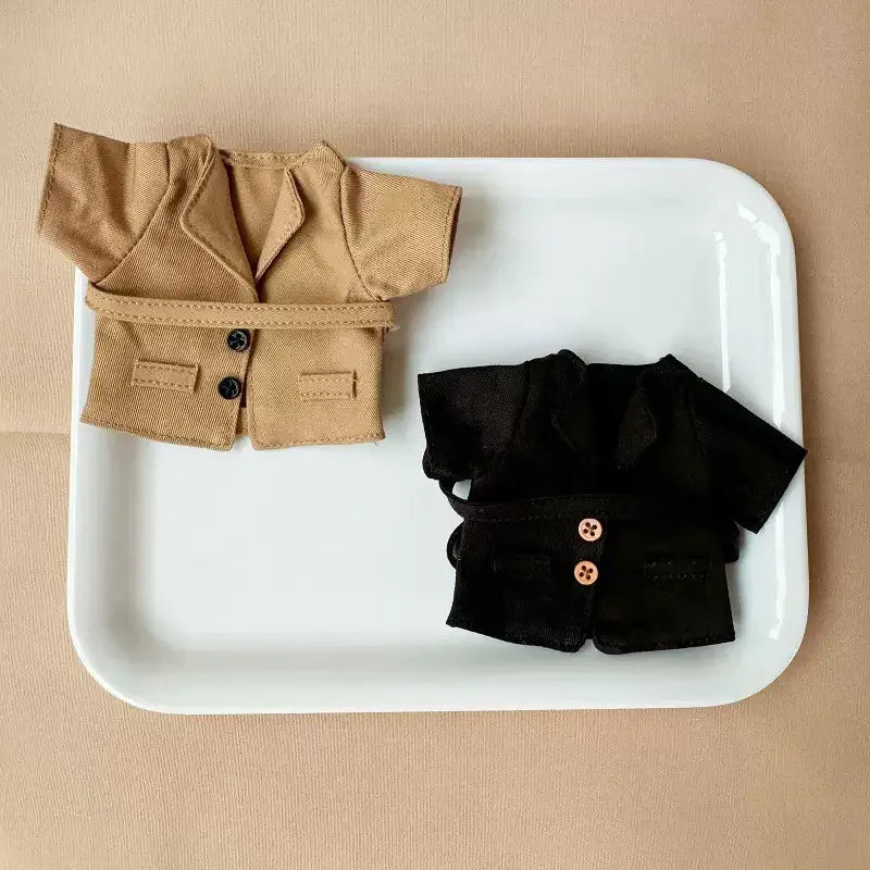 Labubu clothes and accessories, suitable for V1, V12, V3, V4 Labubu autumn trench coat series sets, gifts no doll Labubu clothes and accessories, suitable for V1, V12, V3, V4 Labubu autumn trench coat series sets, gifts no doll