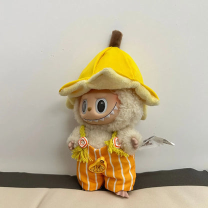 Labubu Clothes Banana Overalls Hats Trendy Casual Doll Clothing, Labubu Accessory Decoration (without Dolls) Labubu Clothes Banana Overalls Hats Trendy Casual Doll Clothing, Labubu Accessory Decoration (without Dolls)