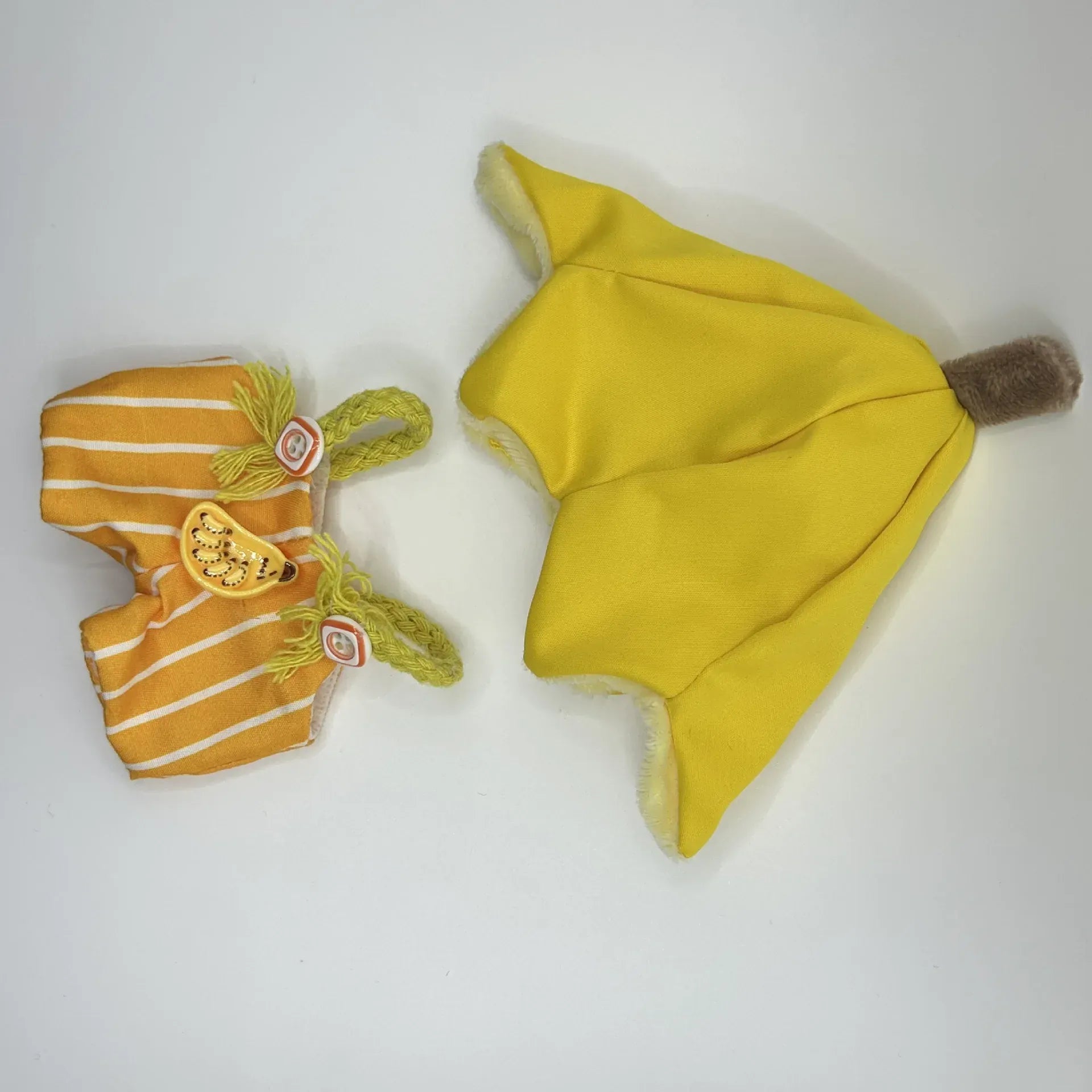 Labubu Clothes Banana Overalls Hats Trendy Casual Doll Clothing, Labubu Accessory Decoration (without Dolls) Labubu Clothes Banana Overalls Hats Trendy Casual Doll Clothing, Labubu Accessory Decoration (without Dolls)