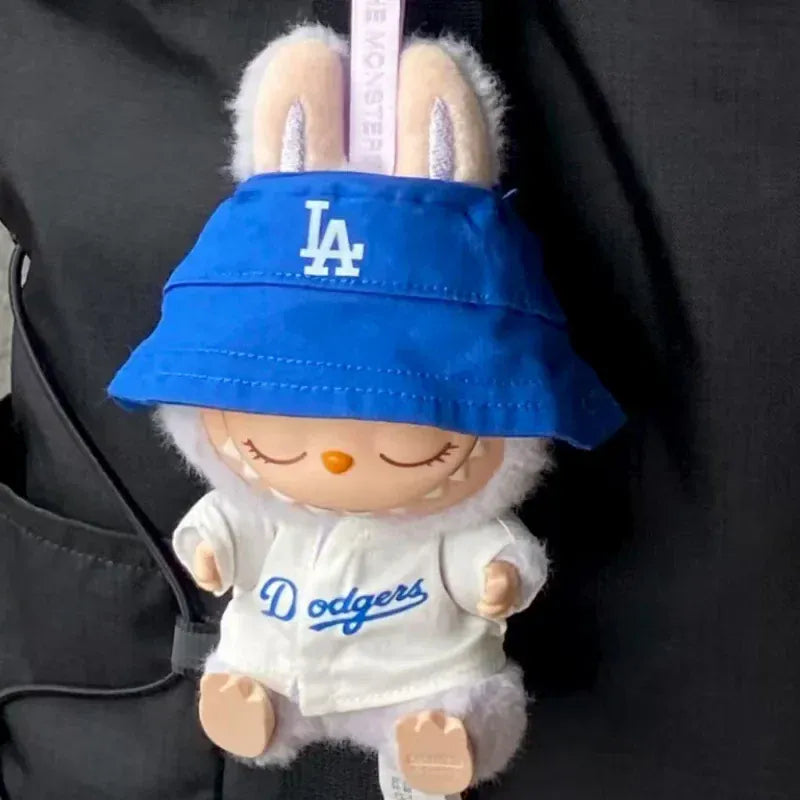 Labubu Doll Clothes 15/17cm High-Energy Baseball Clothes Children'S DIY Doll Accessories Labubu Doll Clothes 15/17cm High-Energy Baseball Clothes Children'S DIY Doll Accessories
