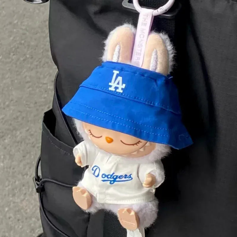 Labubu Doll Clothes 15/17cm High-Energy Baseball Clothes Children'S DIY Doll Accessories Labubu Doll Clothes 15/17cm High-Energy Baseball Clothes Children'S DIY Doll Accessories