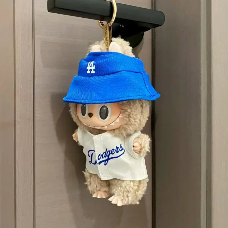 Labubu Doll Clothes 15/17cm High-Energy Baseball Clothes Children'S DIY Doll Accessories Labubu Doll Clothes 15/17cm High-Energy Baseball Clothes Children'S DIY Doll Accessories