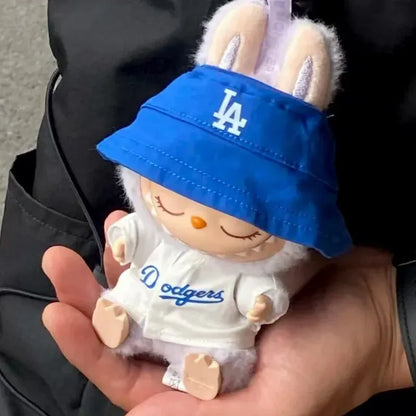 Labubu Doll Clothes 15/17cm High-Energy Baseball Clothes Children'S DIY Doll Accessories Labubu Doll Clothes 15/17cm High-Energy Baseball Clothes Children'S DIY Doll Accessories