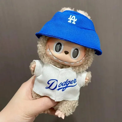 Labubu Doll Clothes 15/17cm High-Energy Baseball Clothes Children'S DIY Doll Accessories Labubu Doll Clothes 15/17cm High-Energy Baseball Clothes Children'S DIY Doll Accessories