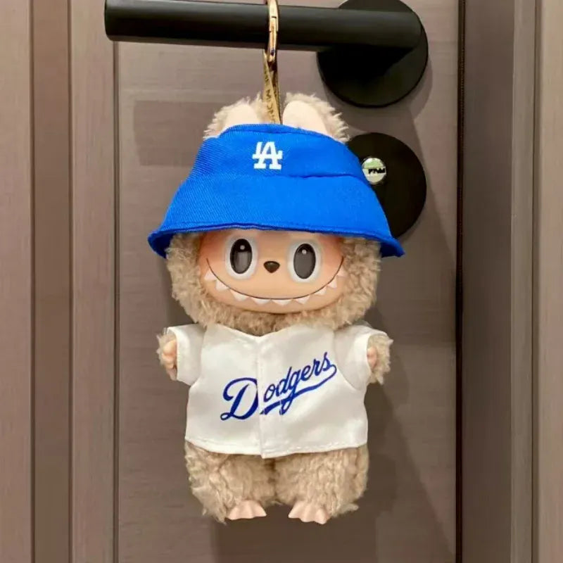 Labubu Doll Clothes 15/17cm High-Energy Baseball Clothes Children'S DIY Doll Accessories Labubu Doll Clothes 15/17cm High-Energy Baseball Clothes Children'S DIY Doll Accessories