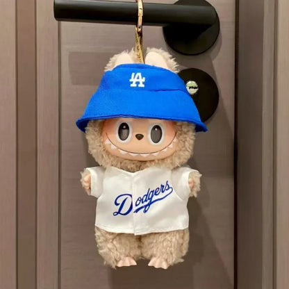 Labubu Doll Clothes 15/17cm High-Energy Baseball Clothes Children'S DIY Doll Accessories Labubu Doll Clothes 15/17cm High-Energy Baseball Clothes Children'S DIY Doll Accessories