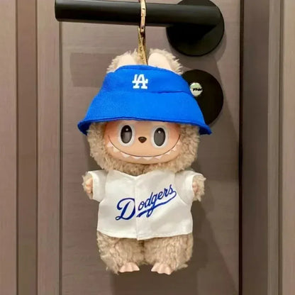 Labubu Doll Clothes 15/17cm High-Energy Baseball Clothes Children'S DIY Doll Accessories Labubu Doll Clothes 15/17cm High-Energy Baseball Clothes Children'S DIY Doll Accessories
