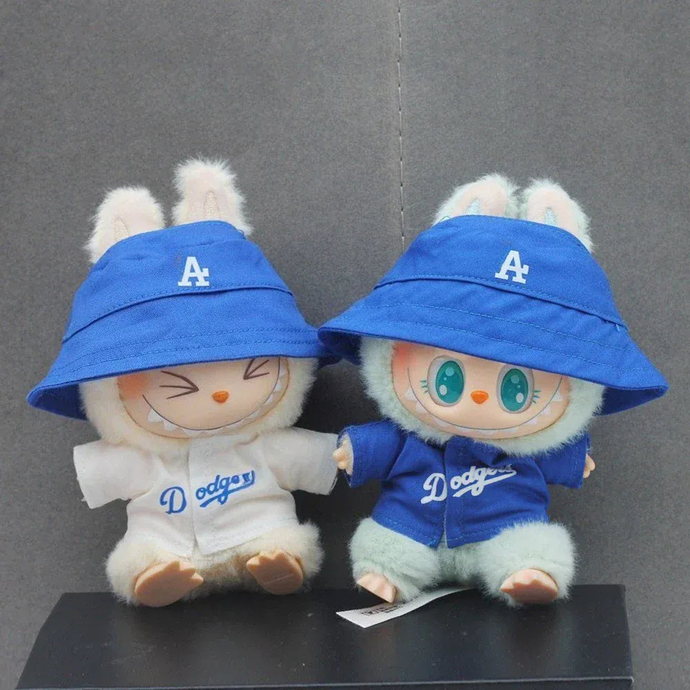 Labubu Doll Clothes 15/17cm Labubu Clothes Sitting Party Number 17 Baseball Clothes Children'S Diy Doll Accessories Gift Labubu Doll Clothes 15/17cm Labubu Clothes Sitting Party Number 17 Baseball Clothes Children'S Diy Doll Accessories Gift