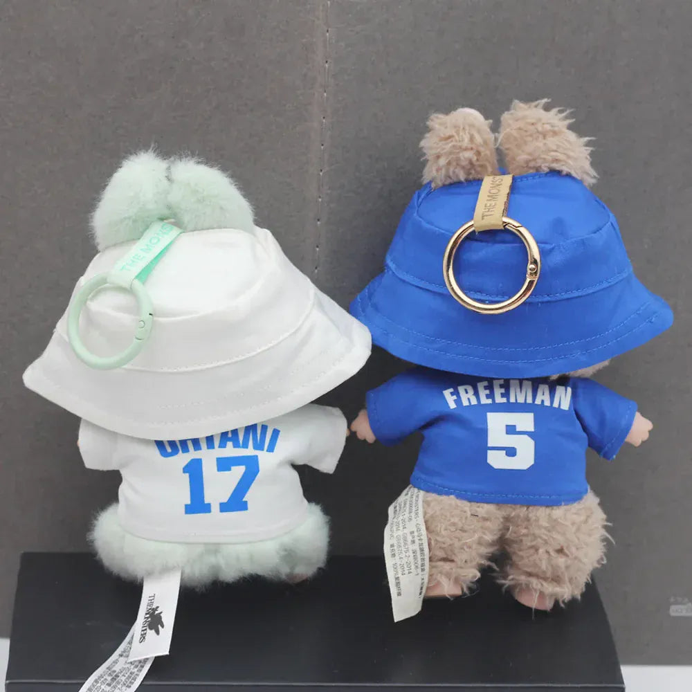 Labubu Doll Clothes 15/17cm Labubu Clothes Sitting Party Number 17 Baseball Clothes Children'S Diy Doll Accessories Gift Labubu Doll Clothes 15/17cm Labubu Clothes Sitting Party Number 17 Baseball Clothes Children'S Diy Doll Accessories Gift