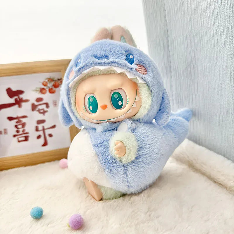 Labubu Doll Clothes Penguin Shark Bee Dinosaur Onesie - Cute Animal Jumpsuit for 17cm Pullip Blythe OB11 BJD Labubu Doll Clothes Penguin Shark Bee Dinosaur Onesie - Cute Animal Jumpsuit for 17cm Pullip Blythe OB11 BJD