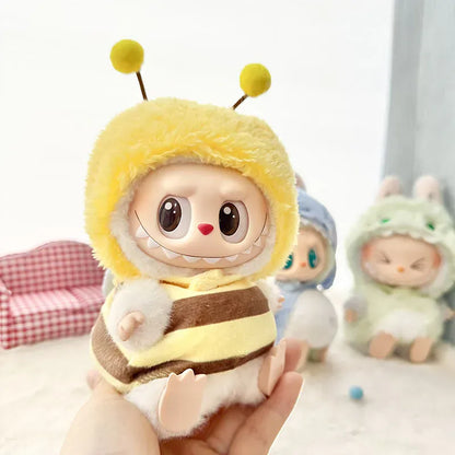 Labubu Doll Clothes Penguin Shark Bee Dinosaur Onesie - Cute Animal Jumpsuit for 17cm Pullip Blythe OB11 BJD Labubu Doll Clothes Penguin Shark Bee Dinosaur Onesie - Cute Animal Jumpsuit for 17cm Pullip Blythe OB11 BJD