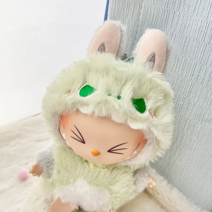 Labubu Doll Clothes Penguin Shark Bee Dinosaur Onesie - Cute Animal Jumpsuit for 17cm Pullip Blythe OB11 BJD Labubu Doll Clothes Penguin Shark Bee Dinosaur Onesie - Cute Animal Jumpsuit for 17cm Pullip Blythe OB11 BJD