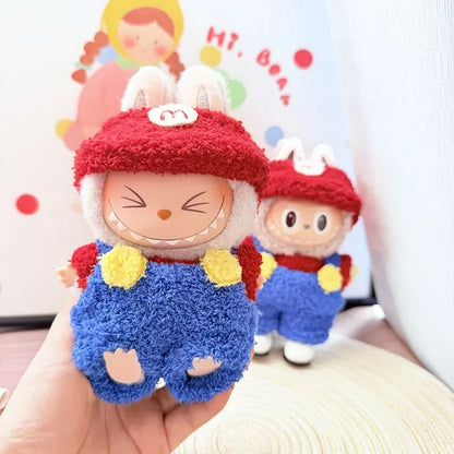 Labubu Doll Clothes Penguin Shark Bee Dinosaur Onesie - Cute Animal Jumpsuit for 17cm Pullip Blythe OB11 BJD Labubu Doll Clothes Penguin Shark Bee Dinosaur Onesie - Cute Animal Jumpsuit for 17cm Pullip Blythe OB11 BJD