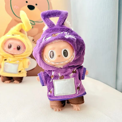 Labubu Doll Clothes Penguin Shark Bee Dinosaur Onesie - Cute Animal Jumpsuit for 17cm Pullip Blythe OB11 BJD Labubu Doll Clothes Penguin Shark Bee Dinosaur Onesie - Cute Animal Jumpsuit for 17cm Pullip Blythe OB11 BJD