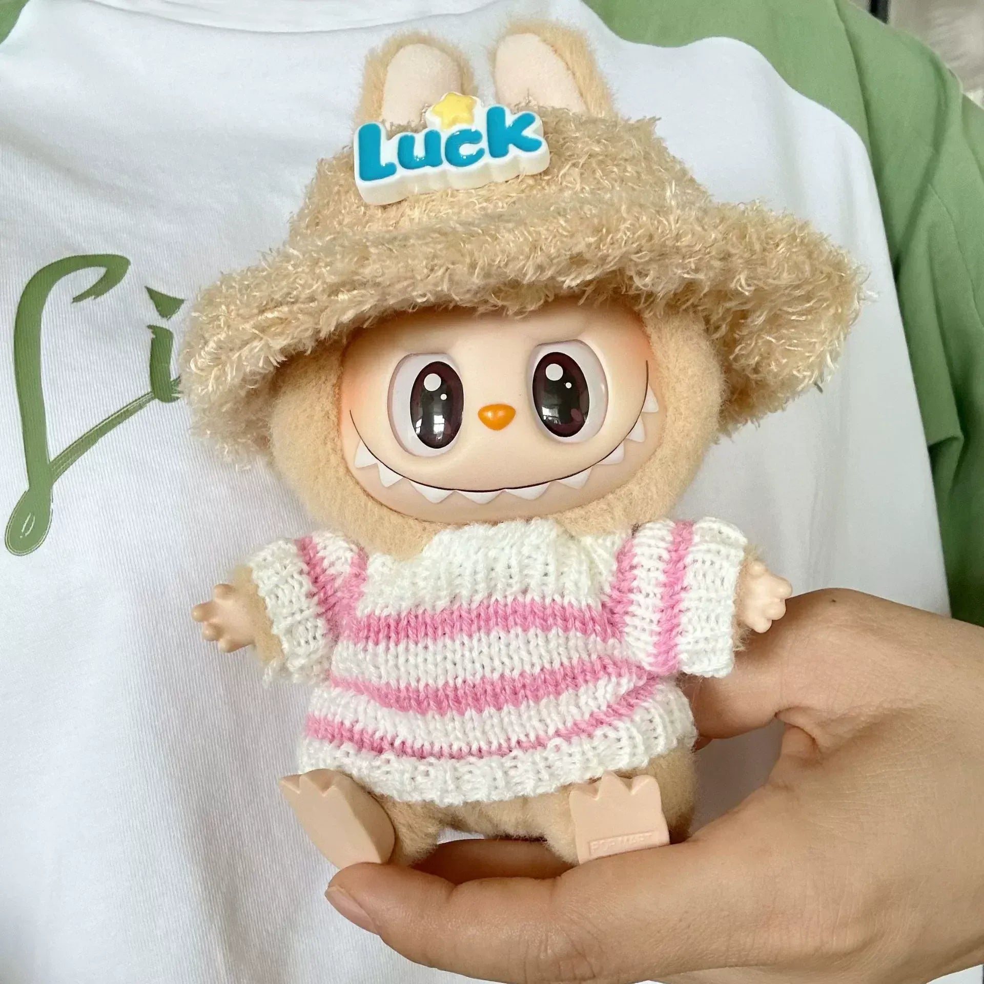 LABUBU Doll'S Clothes Outfit Accessories for 15-17cm Labubu Idol V1 V2 Stylish Outfit Clothes Sports Leisure Suit Clothing Gift LABUBU Doll'S Clothes Outfit Accessories for 15-17cm Labubu Idol V1 V2 Stylish Outfit Clothes Sports Leisure Suit Clothing Gift