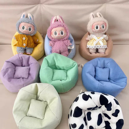 Labubu Doll Sofa for Labubu Mini Lazy Sofa Bed V1 V2 V3 Labubu Doll Sofa for Labubu Mini Lazy Sofa Bed V1 V2 V3