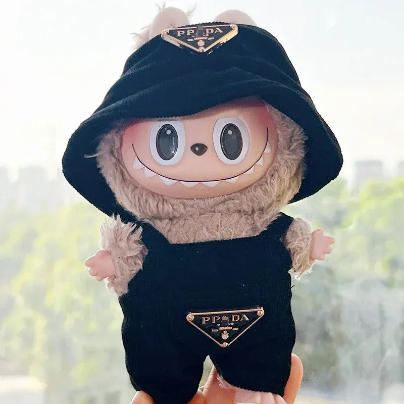 Labubu Football Vinyl Pendant Doll 17cm with DIY Clothing Set V1V2 V3 Sportswear Creative Gift Toy for Kids Labubu Football Vinyl Pendant Doll 17cm with DIY Clothing Set V1V2 V3 Sportswear Creative Gift Toy for Kids
