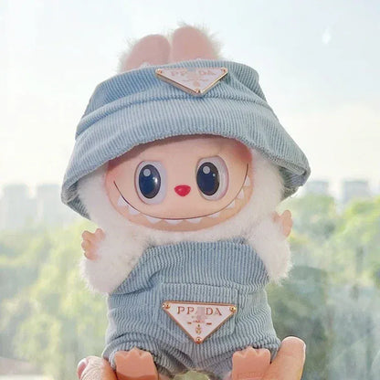 Labubu Football Vinyl Pendant Doll 17cm with DIY Clothing Set V1V2 V3 Sportswear Creative Gift Toy for Kids Labubu Football Vinyl Pendant Doll 17cm with DIY Clothing Set V1V2 V3 Sportswear Creative Gift Toy for Kids