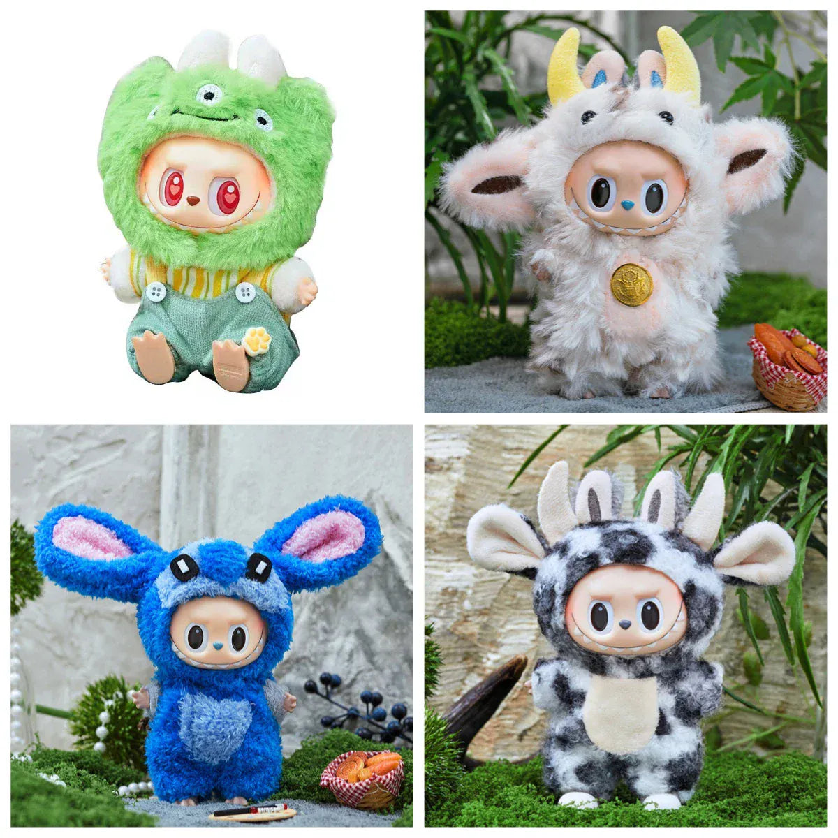 Labubu Sitting Party 1/2/3 Gen Plush Outfit Set - Doll Clothing & Accs Only (No Doll) toy Labubu Sitting Party 1/2/3 Gen Plush Outfit Set - Doll Clothing & Accs Only (No Doll) toy