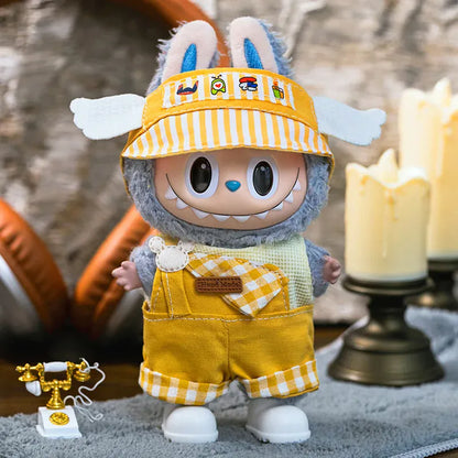 Labubu Sitting Party 1/2/3 Gen Plush Outfit Set - Doll Clothing & Accs Only (No Doll) toy Labubu Sitting Party 1/2/3 Gen Plush Outfit Set - Doll Clothing & Accs Only (No Doll) toy