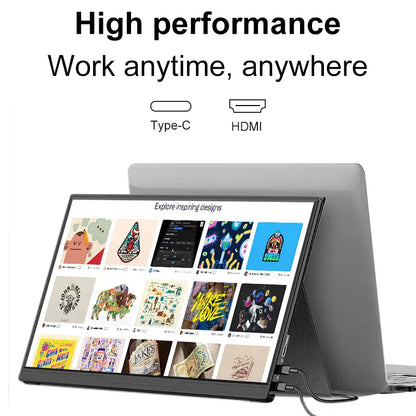 Lanlipu14'15.6'16inch Portable Monitor Exten sion Ultra-thin Second Screen 1920*1200P For PC/Cell phone Xbox Switch PS4/5 Laptop Lanlipu14'15.6'16inch Portable Monitor Exten sion Ultra-thin Second Screen 1920*1200P For PC/Cell phone Xbox Switch PS4/5 Laptop
