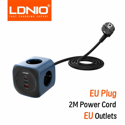 LDNIO Cube 65W Charging Stations LDNIO Cube 65W Charging Stations