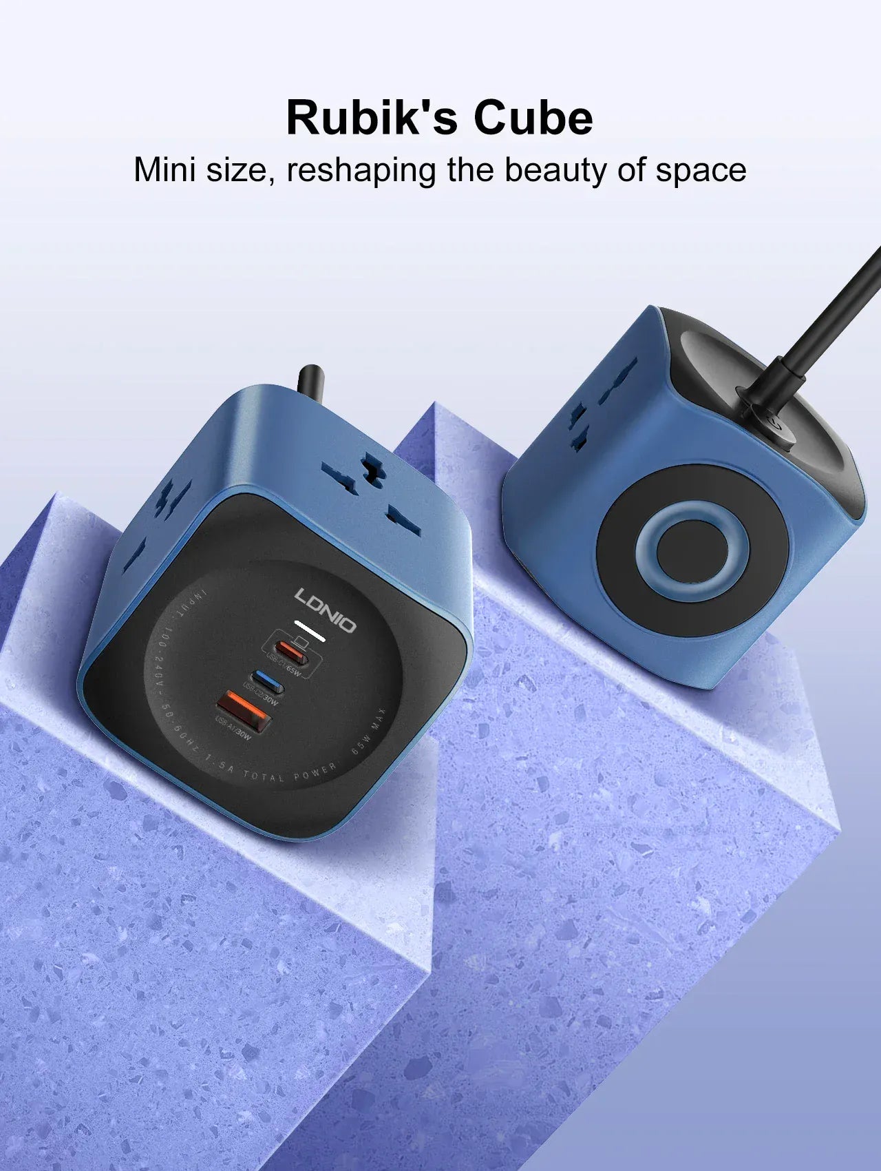 LDNIO Cube 65W Charging Stations LDNIO Cube 65W Charging Stations