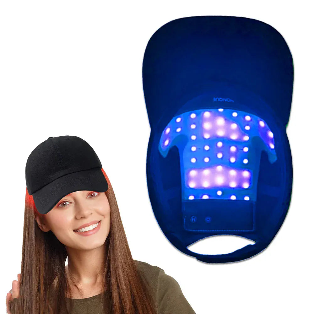 LED Red Light Therapy Hat for Hair Growth 48 Bead Lights LED Red Light Therapy Hat for Hair Growth 48 Bead Lights