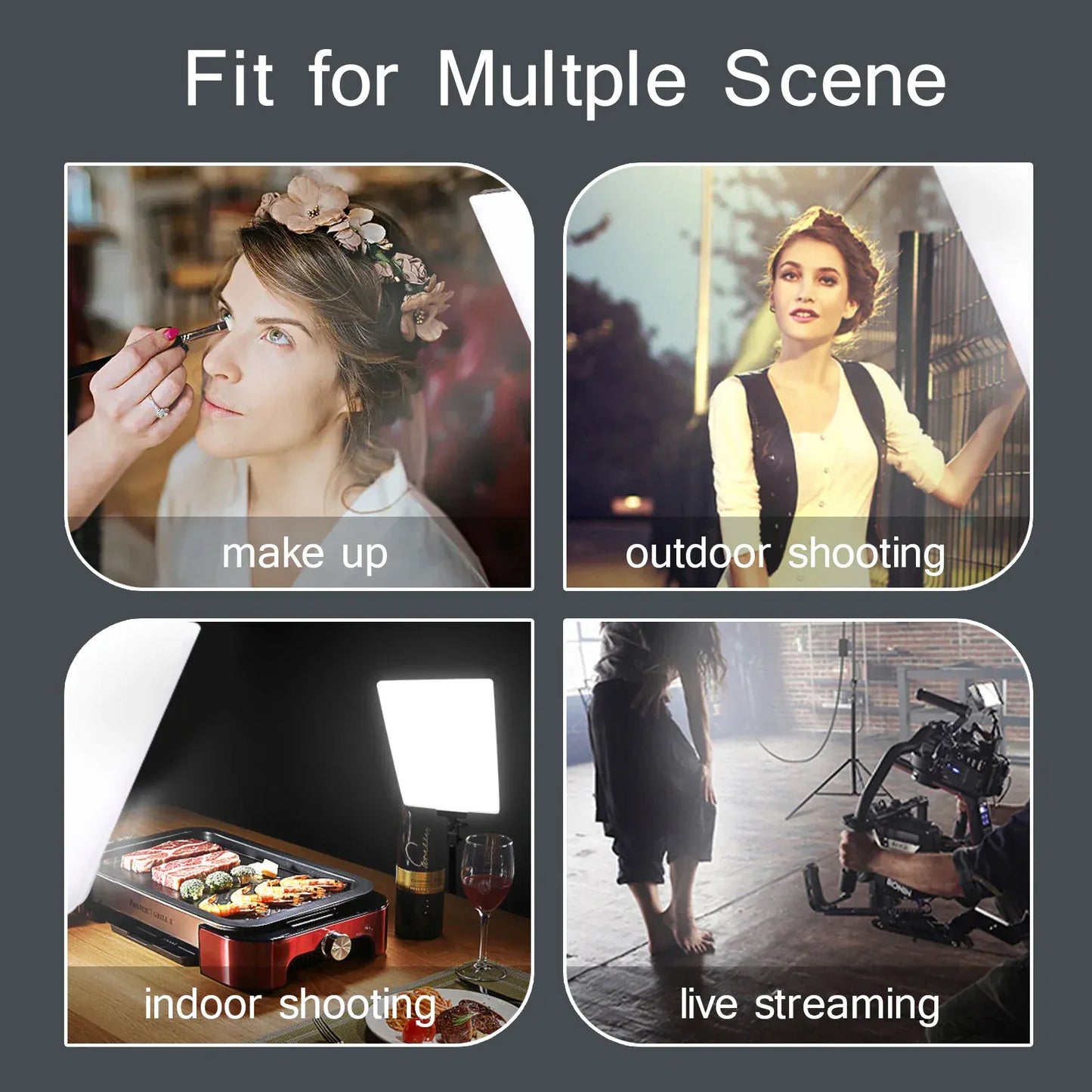 LED Video Lights Conference Photography Lighting Selfie Light Photo Studio Lamp With Tripod for Shoot Live Streaming TikTok Zoom LED Video Lights Conference Photography Lighting Selfie Light Photo Studio Lamp With Tripod for Shoot Live Streaming TikTok Zoom