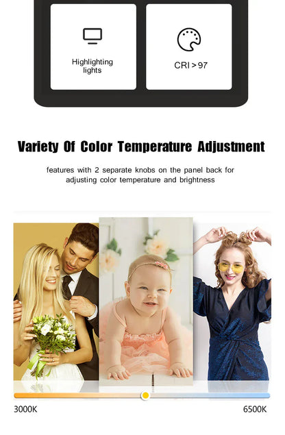 LED Video Lights Conference Photography Lighting Selfie Light Photo Studio Lamp With Tripod for Shoot Live Streaming TikTok Zoom LED Video Lights Conference Photography Lighting Selfie Light Photo Studio Lamp With Tripod for Shoot Live Streaming TikTok Zoom