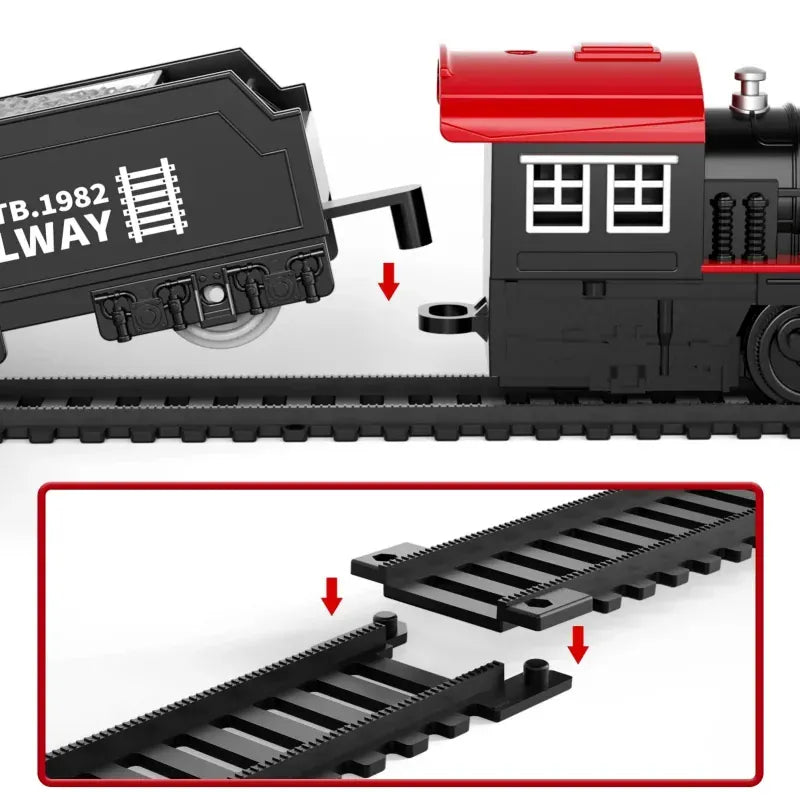 Lights and Sound Toy Train Track Set Lights and Sound Toy Train Track Set